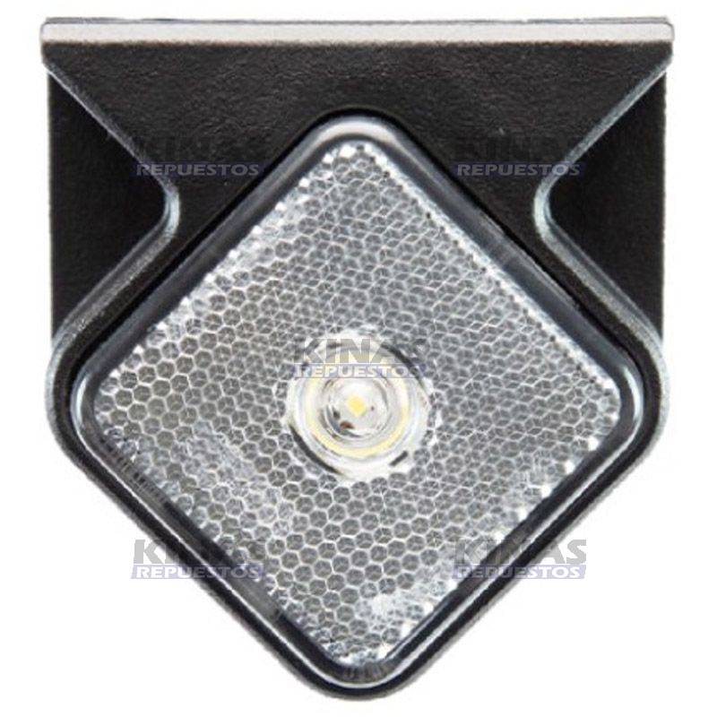 SENALERA LED LATERAL CARRETA 24V 62MM - CRISTAL (ENCHUFE) | 8961.82.305