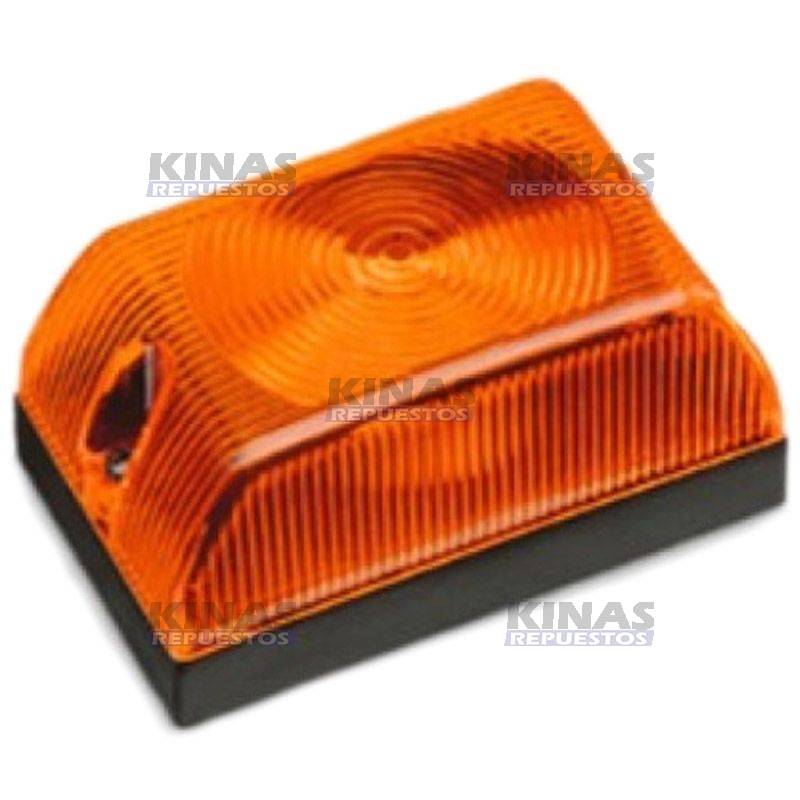 SENALERA LATERAL CARRETA 95X60MM - NARANJADO (SIMPLE) | 1118RAM