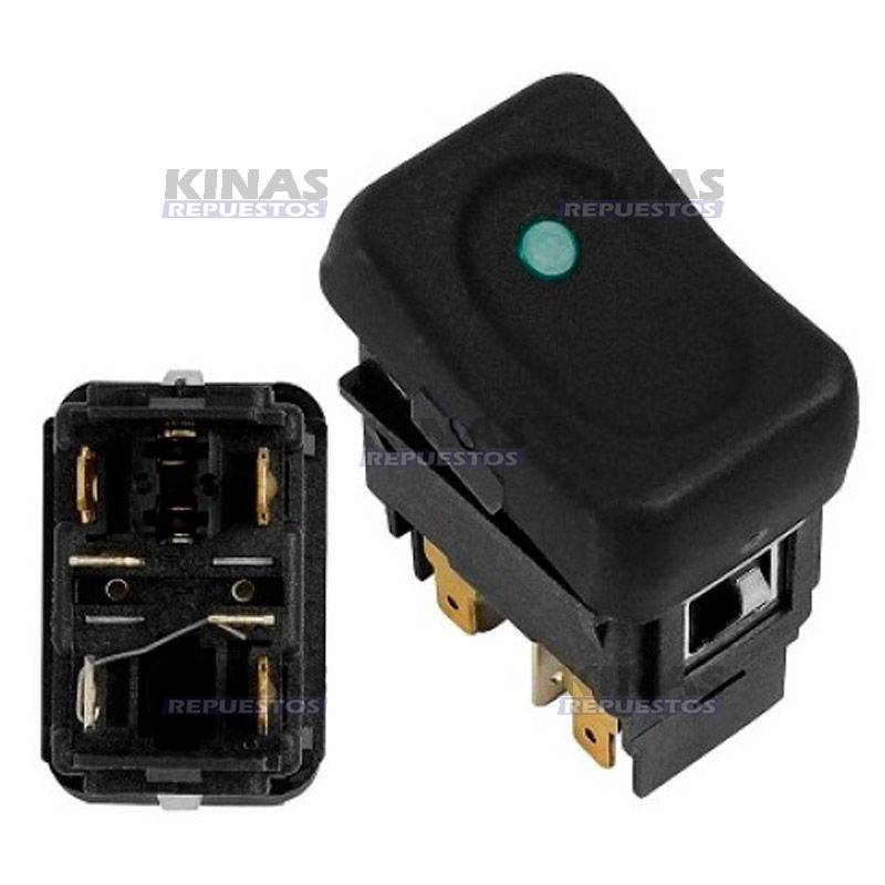 BOTON/LLAVE INTERRUPTOR  FARO AUXILIAR UNIVERSAL SCANIA 113/94/114/124/S4 | 1488066/353621/044.219/1.21151/S01030DT