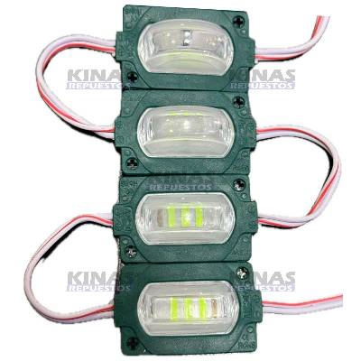 LED MODULO LUPA CHICO CAJA COMIDA 24V VERDE | 475