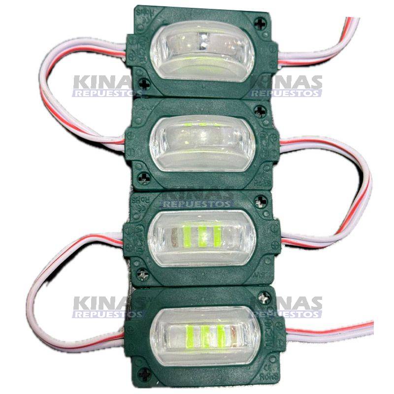 LED MODULO LUPA CHICO CAJA COMIDA 24V VERDE | 475