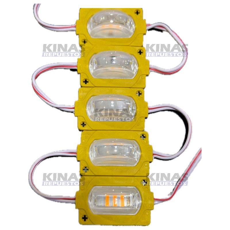 LED MODULO LUPA CHICO CAJA COMIDA 24V AMARILLO | 475