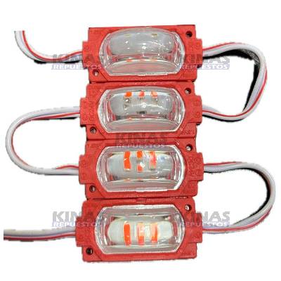 LED MODULO LUPA CHICO CAJA COMIDA 24V ROJO | 475
