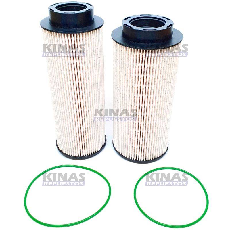 KIT FILTRO COMBUSTIBLE SCANIA S5 XPI DOBLE KIT (PAR) | PEC-3063KIT/FK11007/PU100032X/1.12274