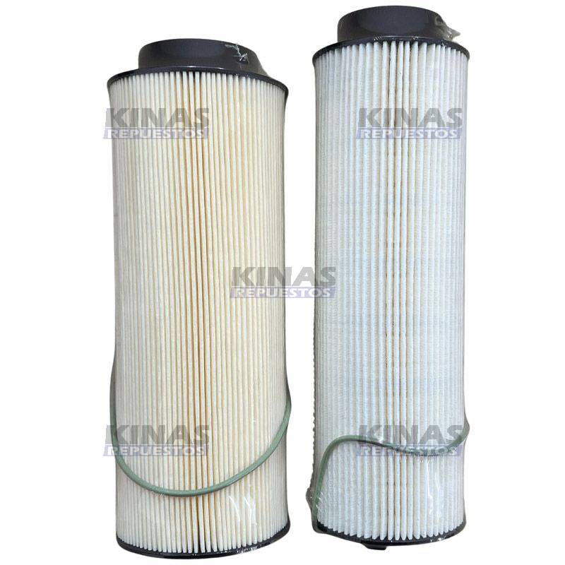 KIT FILTRO COMBUSTIBLE SCANIA S5 XPI DOBLE KIT (PAR) | PEC-3063KIT/FK11007/PU100032X/1.12274