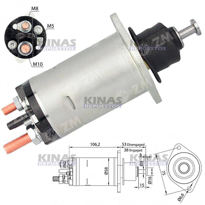 AUTOMATICO ARRANQUE MOTOR MBB ACCELO 915 24V | ZM-2-818