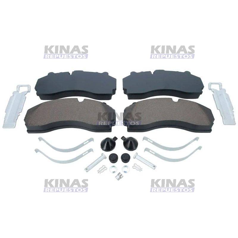 PASTILLA FRENO DEL/TRAS SCANIA P94/S5 2021/+ (CORTADO) | 1.35033/2325212/2271804/PD224-K021