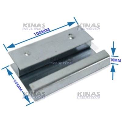CALLA PUERTA MAQUINA ALZA VIDRIO P94/114/124/S4/S5 100MM | 1344619