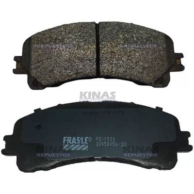 PASTILLA FRENO DELANTERO GM S10/TRAILBLAZER 4X2/4X4 2017/+ | PD1533