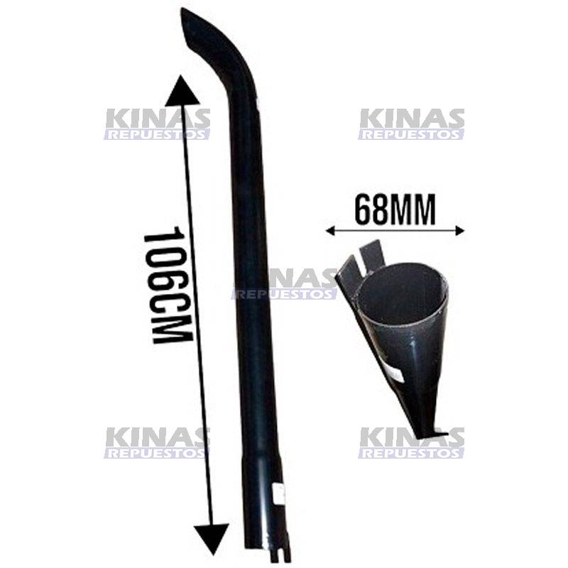TUBO SALIDA ESCAPE VALMET/VALTRA 985/BM100/BM110/BM125 63MM | 82012600