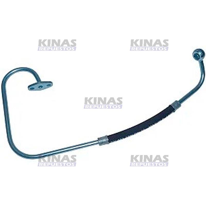 FLEXIBLE LUBRIFICACION TURBO MOTOR MBB OM352 FLANGE/OJAL 16MM | 20136/344.180.74.20/3441807420