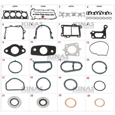 CORREA ALTERNADOR GM S10/TRAILBLAZER 2.8 DURAMAX 2012/+ 180CV | 79834