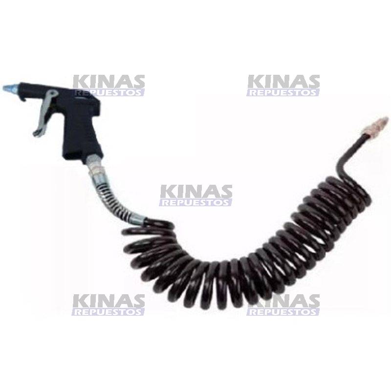 MANGUERA LIMPIEZA CABINA NEGRO COMPLETA (GANCHO) | 27100N