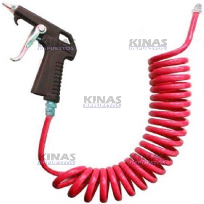 MANGUERA LIMPIEZA CABINA ROJO COMPLETA (GANCHO) | 27100R