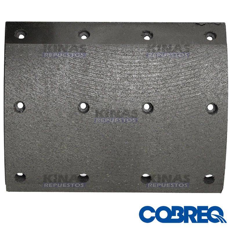 FIBRA FRENO TRASERO SCANIA 112/113 10" 12 AGUJERO 8PZ X | DS727/TH-143/SV227/C0710-X