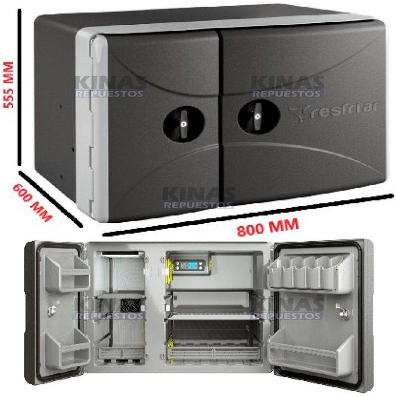 HELADERA EXTERNA 110 LITROS 12V/24V (C/DISPLAY DIGITAL) | RESGE110