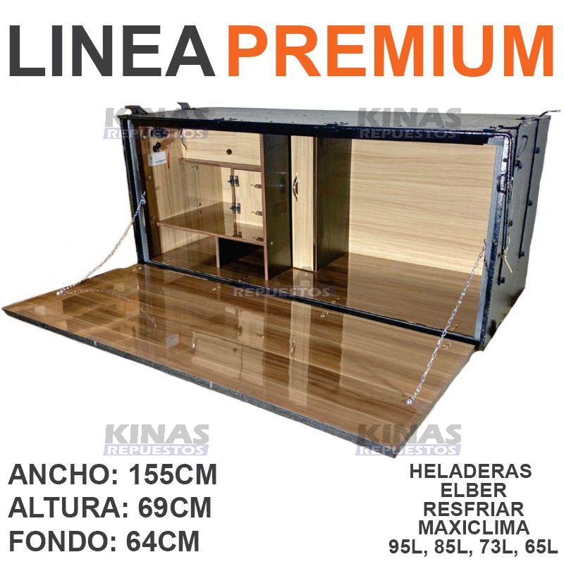 CAJA COCINA COMIDA PREMIUM P/HELADERA (155CM ANCHO X 69CM ALTURA X 64CM FONDO) | COD-03