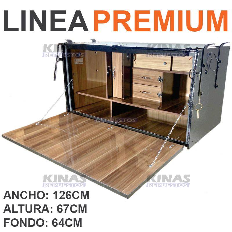 CAJA COCINA COMIDA PREMIUM (126CM ANCHO X 67CM ALTURA X 64CM FONDO) | COD-02