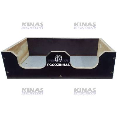 CAJA SOPORTE COCINA PORTATIL 2 BOCA | COD-22
