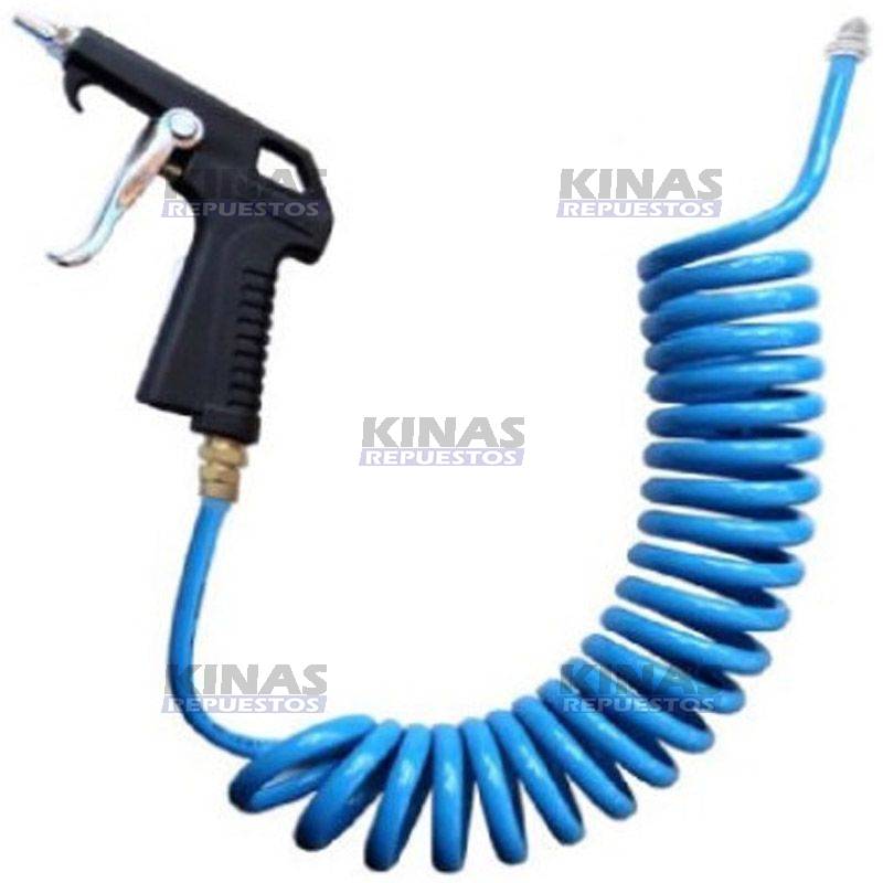 MANGUERA LIMPIEZA CABINA AZUL COMPLETA (GANCHO) | 27100AZ