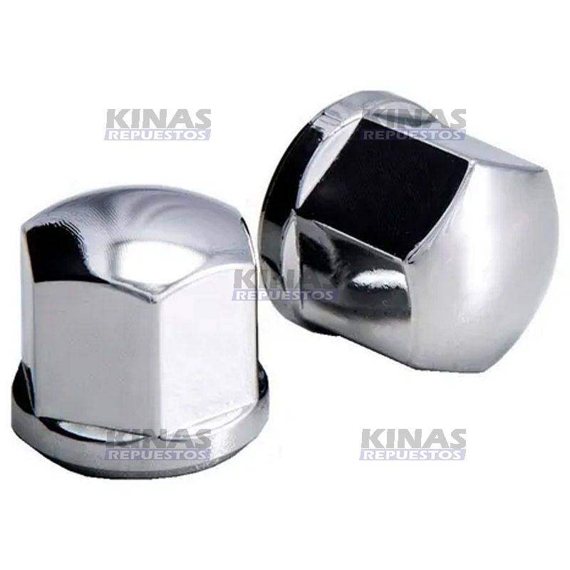 TAPA CROMADA TUERCA BAJA SCANIA 19MM | 019.122C