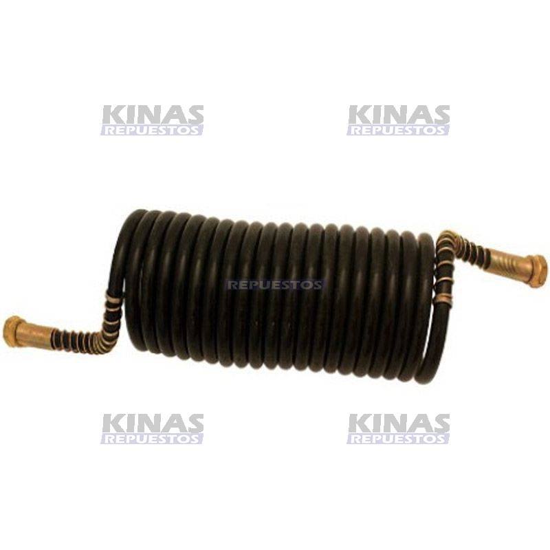 MANGUERA ASPIRAL FRENO 5,5 METROS 1/2 NEGRO (SIN CONEXION) | 765-5.5-NG