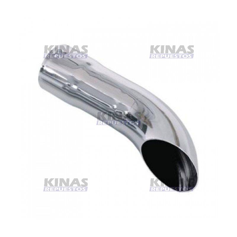 PUNTERA ESCAPE CROMADO 4" 1/2 LARGO 570MM | TC016/1795