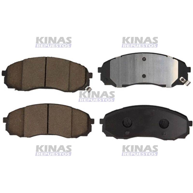 PASTILLA FRENO DELANTERO SANTA FE 4X2/4X4 2012/2018 | 58101S1A00H