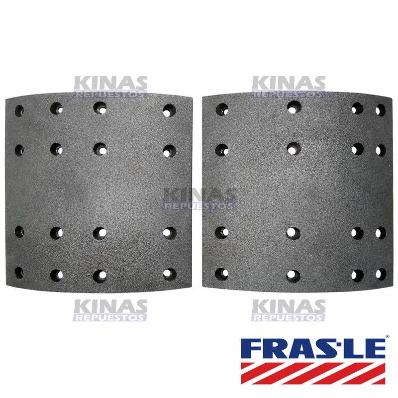 FIBRA FRENO CARRETA 8" 16F MODERNA X | C4533T-140/TH-204/DC333/L636/CA33 - X