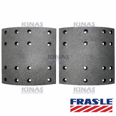 FIBRA FRENO CARRETA 8" 16F MODERNA XX | C4533T-140/TH-204/DC333/L636/CA33 - XX