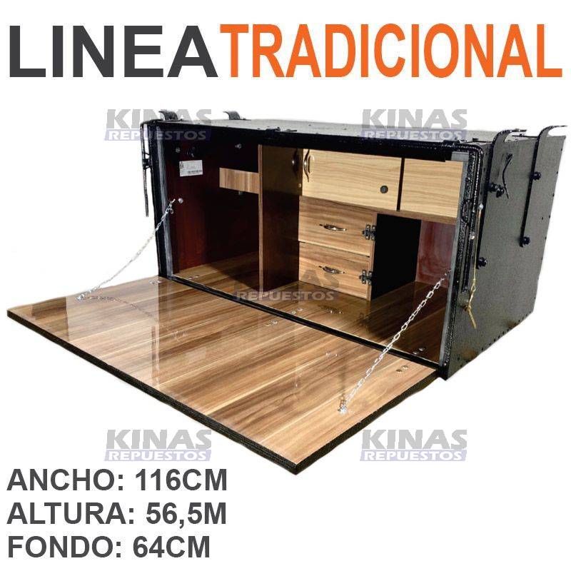 CAJA COCINA COMIDA ECONOMICO (116CM ANCHO X 56CM ALTURA X 64CM FONDO) | COD-04