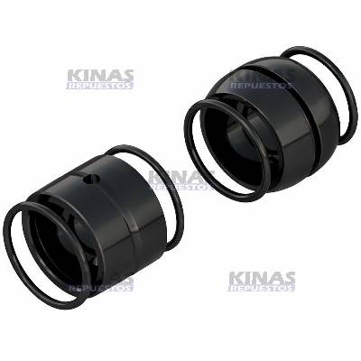 KIT REPARO BUJE EJE ZETA FRENO CARRETA TUBELESS GUERRA 47X38.5 (NYLON) | THO-18015/2307A