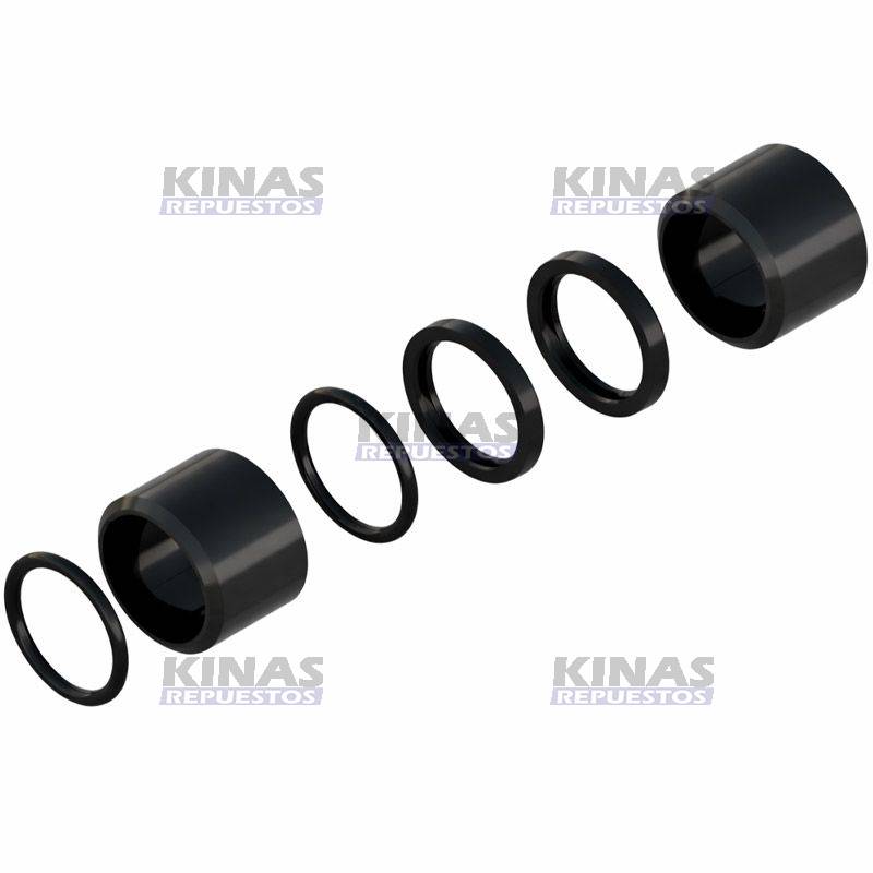 KIT REPARO BUJE EJE ZETA FRENO CARRETA 47.7X38.3X34 (NYLON) | THO-18011/2304