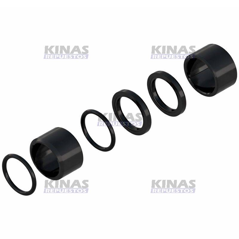 KIT REPARO BUJE EJE ZETA FRENO CARRETA 47.7X38.3X30 (NYLON) | THO-18009/2303