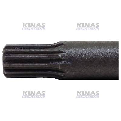 ACOPLE MACHO 9 ESTRIAS PUNTERA 20MM EXTERNO / 15MM ESTRIA (SOLDABLE) | 9X15,5MM