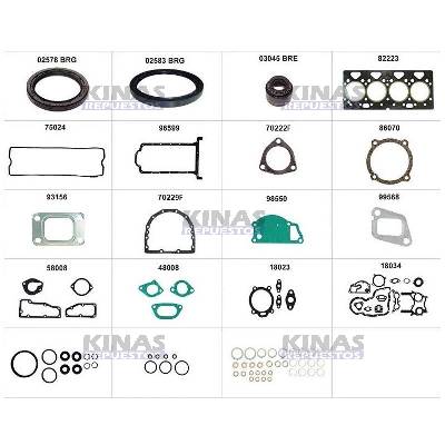 JG JUNTA MOTOR PERKINS S4/S4T P4000/P4007 TURBO | 80349/P4006/8S