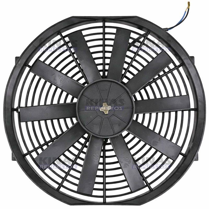 ELETROVENTILADOR 14 PULGADAS PALETAS RECTAS 12V | 10-10-3