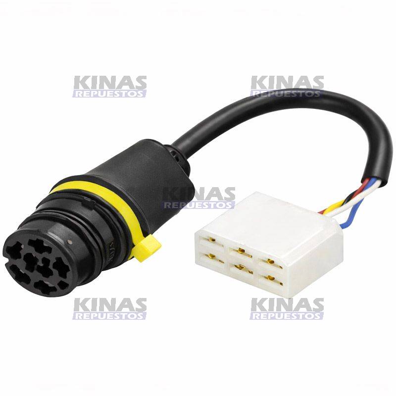 CHICOTE FARO/SENALERO TRASERO CARRETA NOMA LED (7 VIAS) (5 CABLES) | 3840.05.002