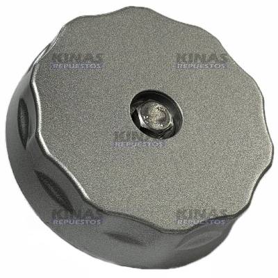 TAPA ANTIHURTO TANQUE COMBUSTIBLE SCANIA P94/114/124/S4/MBB/FORD (PLATEADA) | 641504