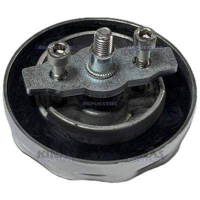 TAPA ANTIHURTO TANQUE COMBUSTIBLE SCANIA 112/113/VOLVO (CROMADA) | 641505