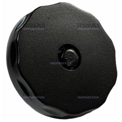 TAPA ANTIHURTO TANQUE COMBUSTIBLE SCANIA 112/113/VOLVO (NEGRA) | 641506