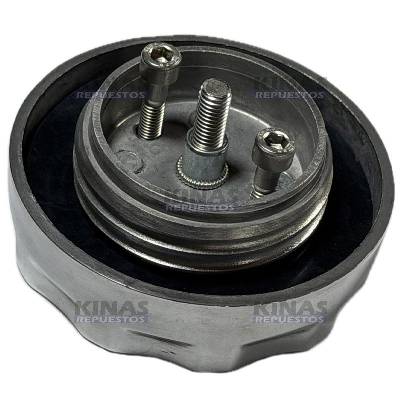 TAPA ANTIHURTO TANQUE COMBUSTIBLE SCANIA P94/114/124/S4/MBB/FORD (CROMADA) | 641502