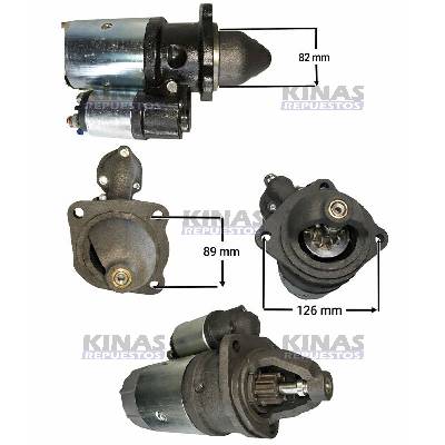 ARRANQUE MOTOR 12V JF 2.0KW 9 DIENTES VALMET 62/65/85/110 SERIE MWM D229 | ZM-8010217/80311300