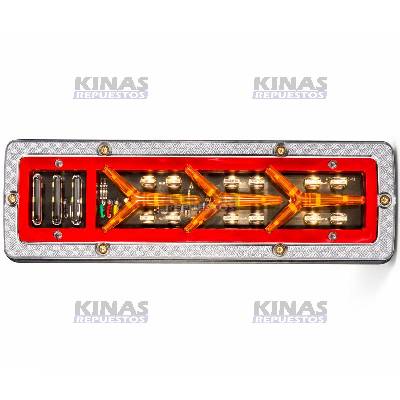 FARO TRASERO UNIVERSAL LED MB/DIVERSOS 12/24V 30CM (PAR) | DSLED 162 12/24V