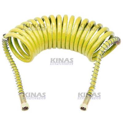 MANGUERA ASPIRAL FRENO 5,5 METROS 1/2 AMARILLO (SIN CONEXION) | 765-5.5-AM