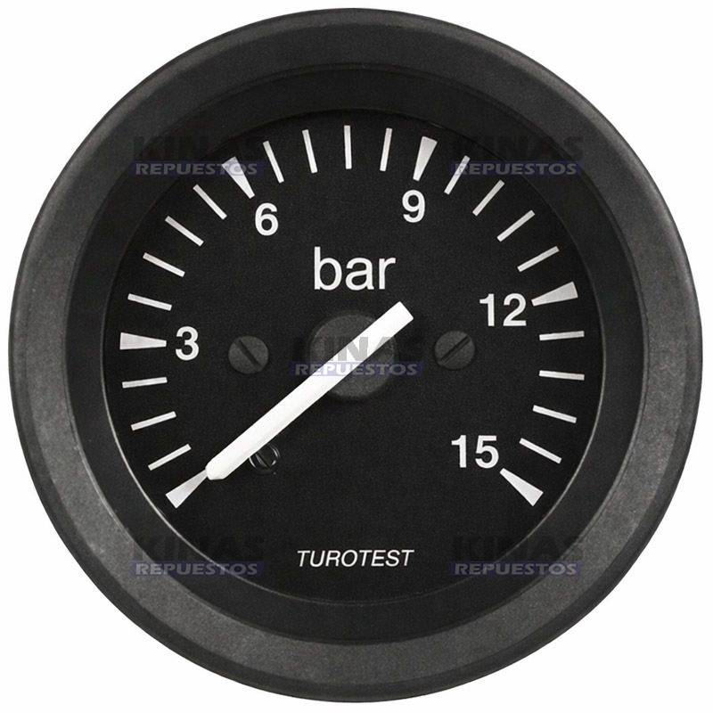 RELOJ PRESION ACEITE UNIVERSAL/SCANIA/MBB 111/112/113/124 15KG 60MM/M12X1.5 | TUR 302751