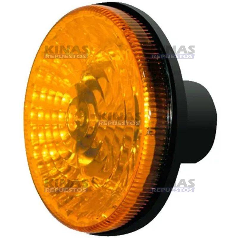 FARO SENALERA TRASERO CARRETA RANDON REDONDO 125MM NARANJADO (S/SOQUETE) | 040001/1191 AM
