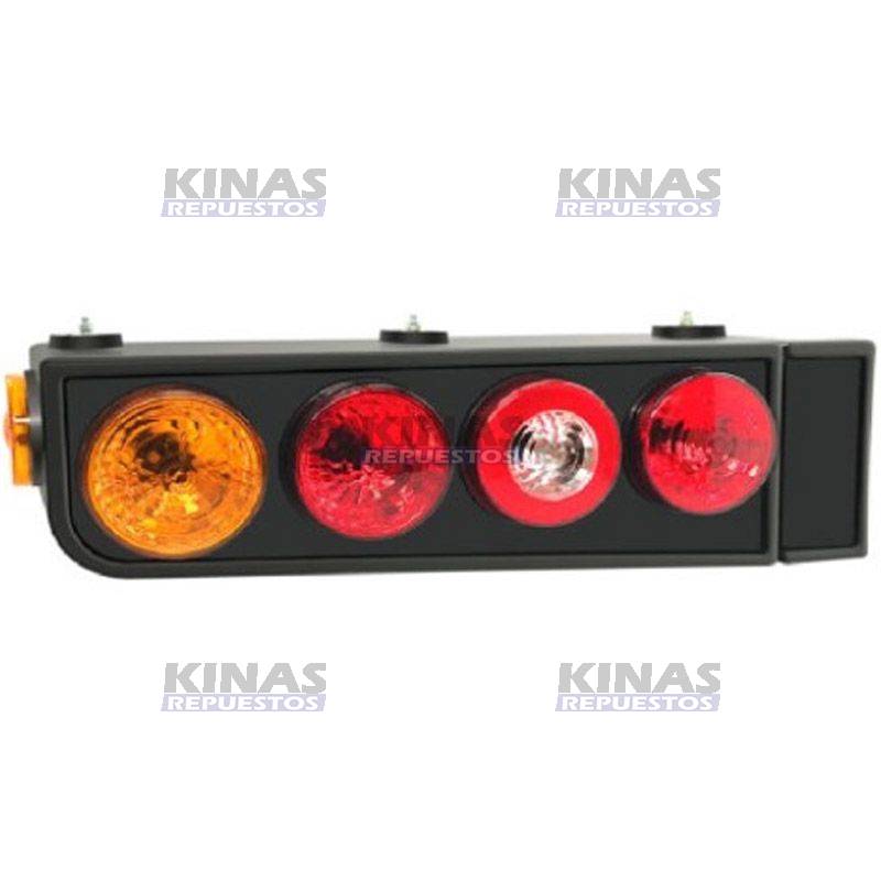 SENALERA TRASERO IZQUIERDO CARRETA RANDON REDONDO CON ABA SIN REFLECTOR | 226101ETI