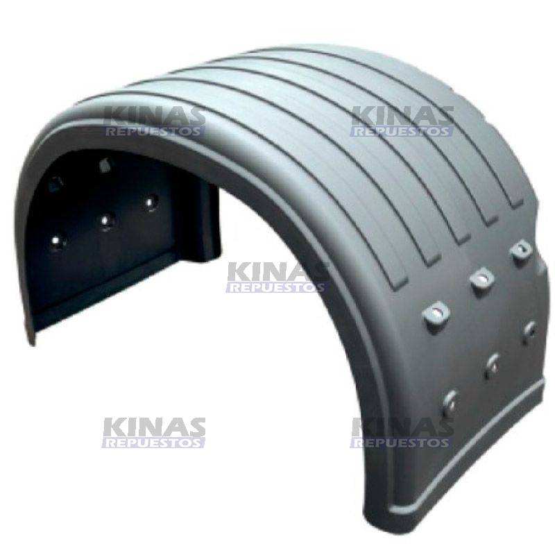 PARALAMA GUARDA BARRO TRASERO SCANIA P94/114/124/S4 GRIS 5.5MM | 1391820/006671