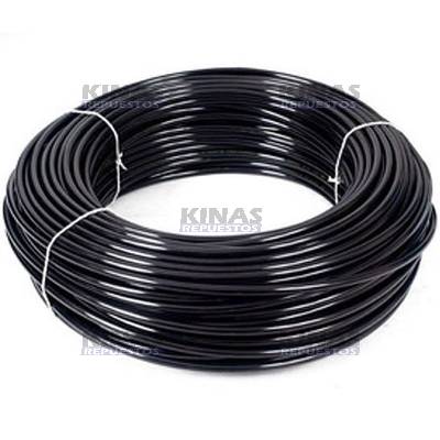 TUBO/CANO NYLON 12MM X 9MM NEGRO | 1186